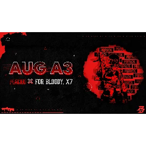 Макрос на AUG A3 для Point Blank (X7, Bloody)