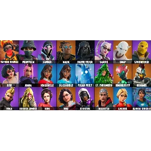 FORTNITE 24+ СКИНОВ АККАУНТА |SOCCER DARTH RAI| + ПОЧТА