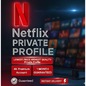 🎬Netflix 4K Premium PRIVATE PROFILE 1-МЕСЯЦ ГАРАНТИИ✅