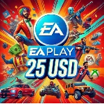 ✅EA Play🔥Подарочная карта на25 долларов США(регионСША)