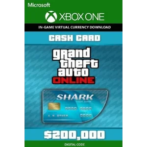 GTA Online TIGER SHARK CASH CARD XBOX ONE