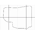 CHERY TIGGO 2006-2013 Лекала автоковриков, вектор
