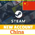 ⭐️ ✅Новый аккаунт Steam (🇨🇳 КИТАЙ) +СМЕНА ПОЧТЫ+БОНУС