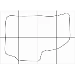 DAEWOO MATIZ II 2005-- Лекала автоковриков, вектор