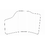 FIAT ALBEA 2002-- Лекала автоковриков, вектор