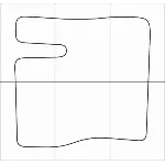 FORD FOCUS C-MAX 2003-- Лекала автоковриков, вектор