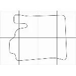 FORD FOCUS I 2001-2004 Лекала автоковриков, вектор