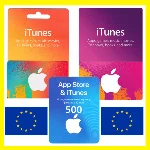⭐️ВСЕ КАРТЫ⭐🇪🇺 App Store/iTunes 10-300 EUR (Европа)