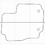 FORD MONDEO 2007-- VIP Лекала автоковриков