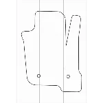 FORD MONDEO 2015-- Лекала автоковриков, вектор