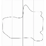 FORD TRANZIT 1996-2008 (2 mats) Лекала автоковриков