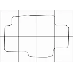 HONDA ACCORD 2003-2008 Лекала автоковриков