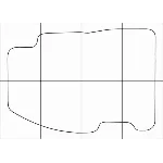 HONDA CIVIC 4D (japan) 1997-1999 Лекала автоковриков
