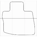 HONDA CIVIC 5D hatch 2006-2012 Лекала автоковриков