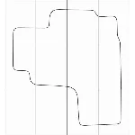 HONDA CR-V 1998-2002 (MT&AT) Лекала автоковриков