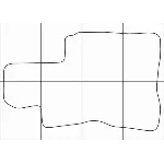 HONDA CR-V 2005-2007 Лекала автоковриков