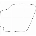 HONDA JAZZ 2004-2009 Лекала автоковриков