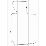 HONDA LEGEND 2008-- (автомат) Лекала автоковриков