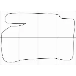 HYUNDAI COUPE 2008-- Лекала автоковриков