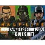 Half-Life + Opposing Force + Blue Shift ✔️STEAM Аккаунт