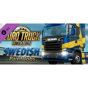Euro Truck Simulator 2 - Swedish Paint Jobs Pack DLC