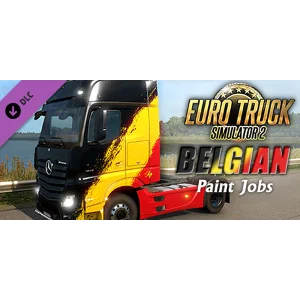 Euro Truck Simulator 2 - Belgian Paint Jobs Pack DLC