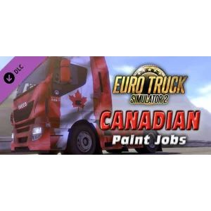 Euro Truck Simulator 2 - Canadian Paint Jobs Pack DLC