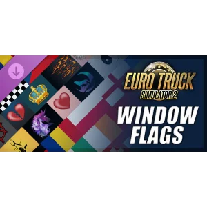 Euro Truck Simulator 2 - Window Flags DLC * STEAM RU ⚡