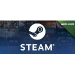 💵 STEAM ARGENTINA WALLET TOP-UP 1000 - 2000 ARS  💵