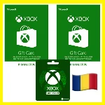 ⭐️ВСЕ КАРТЫ⭐🇷🇴Xbox Live Gift Card 5-200 EUR Румыния