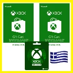 ⭐️ВСЕ КАРТЫ⭐🇬🇷Xbox Live Gift Card 5-200 EUR Греция