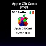 Apple Gift Cards (Италия) 2–250 EUR | Коды пополнения