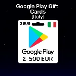 Google Play Gift Cards (Италия) 2–500 EUR | Коды