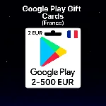 Google Play Gift Cards (Франция) 2–500 EUR | Коды