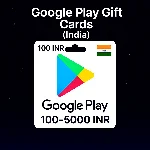 Google Play Gift Cards (Индия) 100–5000 INR | Коды