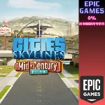 ✅Cities: Skylines — CCP: Mid-Century Modern✅ПК