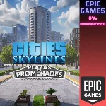 ✅Cities: Skylines — Plazas & Promenades✅ПК✅ЭПИК ГЕЙМС