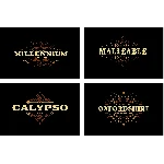 10 заголовков / значков в стиле ретро / винтаж