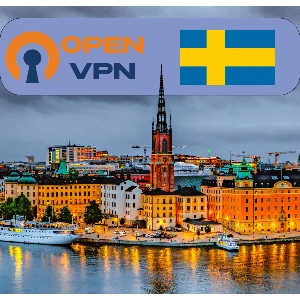 ⚡VPN OpenVPN - 30/90 дней - Швеция🚀