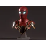 IRON SPIDER BUST: ПРОВЕРЕН И ГОТОВ К 3D ПЕЧАТИ