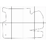 HYUNDAI I 40 2012-- Лекала автоковриков