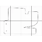 HYUNDAI IX 35 2010-15 Лекала автоковриков