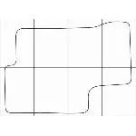 HYUNDAI SONATA VI NF 2005-2010 Лекала автоковриков