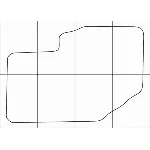 HYUNDAI TERRACAN 2001-2007 Лекала автоковриков