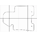 HYUNDAI TUCSON 2015-20 Лекала автоковриков