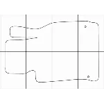 INFINITY M 25 2010-13 Лекала автоковриков