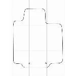 INFINITY QX 60 2014-- Лекала автоковриков