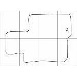 KIA CARENS 2006-- Лекала автоковриков