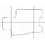 KIA MOHAVE 2009-16 Лекала автоковриков векторные
