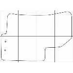 KIA СERATO 2009-2013 Лекала автоковриков векторные